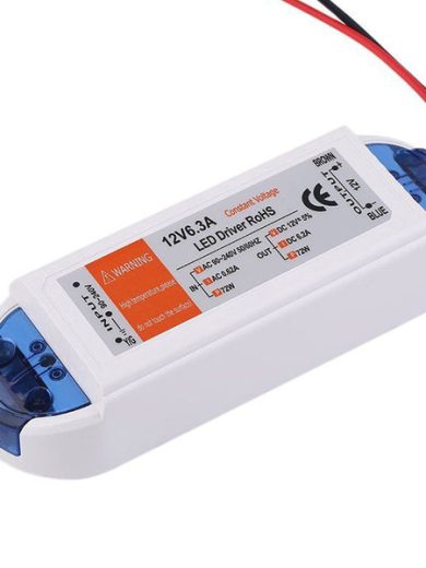 72W AC 240V to DC 12V 6.3A LED Driver Constant Transformer ~3274