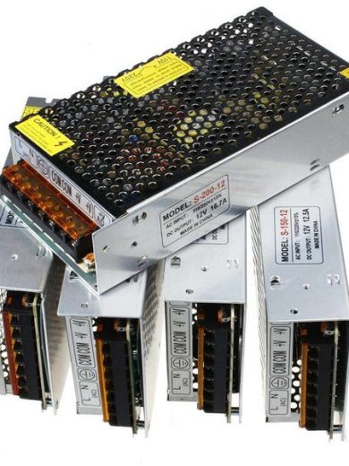 AC 100/240V to DC12V 12W -720W Regulated Switching Power Supply Driver ~1406