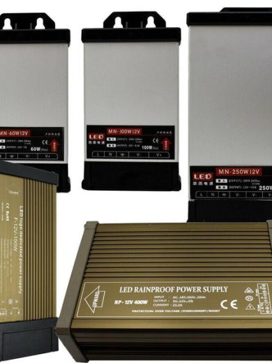 IP45 Rainproof 12V LED Driver Transformer Power Supply ~1407