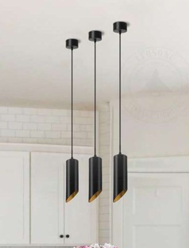 Modern Hanging Fixture Gold Inner Range GU10 Pendant Light~4593